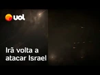 Irã volta a atacar Israel e vídeos mostram mísseis; 'Batalha começa', diz líder iraniano