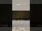 Torre Eiffel é atingida por raios durante tempestade