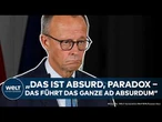FRIEDRICH MERZ: Luft für den Kanzler immer dünner! Jetzt regt sich Protest in den eigenen Reihen