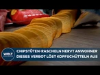 CHIPS-CHAOS IN MÜNCHEN: Knabber-Verbot im Univiertel lässt Studenten ratlos zurück