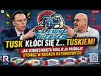 Tusk kłóci się z... Tuskiem! Jak uśmiechnięta koalicja próbuje utonąć w kołach ratunkowych