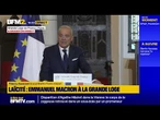 Suivez en direct le discours sur la laïcité d'Emmanuel Macron à la Grande Loge de France