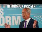 LIVE: Nigel Farage and Zia Yusuf speak at the Reform UK press conference