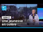 Manifestations de la "Gen Z" : comment expliquer que la colère éclate aujourd'hui ? • FRANCE 24