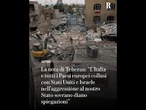 Teheran: "Italia e Paesi europei collusi con Usa e Israele. Diano spiegazioni"