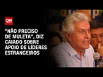 Ronaldo Caiado vê Flávio acuado por denúncias e diz que é único capaz de vencer PT | AGORA CNN