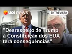 Impeachment de Trump é difícil atualmente, mas situação tem prazo para poder mudar, diz Trevisan