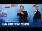 NATO chief holds news conference on final day of Turkey summit