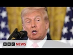 Donald Trump calls for FBI probe into Jeffrey Epstein and Bill Clinton | BBC News