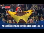 Police hold media briefing after Hulk Hogan's death