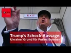 Trump nach Terrornacht: Ukraine gab Putin Anlass, "sie in Grund und Boden zu bomben"