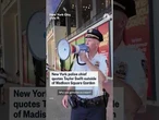 New York police chief quotes Taylor Swift