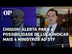 Jeffrey Chiquini faz alerta sobre possibilidade de Lula indicar mais 4 ministros do STF