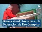 El vídeo de las dianas siendo trucadas un día de examen en la Federación Madrileña de Tiro Olímpico