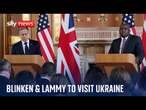 Blinken quizzed over missiles ahead of visiting Ukraine with Lammy | Ukraine war