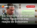 Conversa de Mauro Cid sugere que Bolsonaro se recusou a desmobilizar 8 de Janeiro | Aguirre Talento