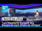 "Les transferts d'argent des diasporas sont vitaux en Afrique" • FRANCE 24