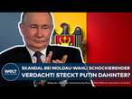 MOLDAU: Schockierender Verdacht! Präsidentin spricht von Wahlmanipulation - Steckt Putin dahinter?