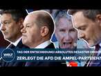 LANDTAGSWAHL: Sachsen & Thüringen! Absolutes Desaster droht! Zerlegt AfD jetzt die Ampel-Parteien?