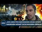 GEORGIEN: Heftige Ausschreitungen! Volk fordert EU Beitritt und wehrt sich gegen Russland-Nähe