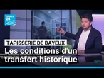 La tapisserie de Bayeux est arrivée à Londres pour un prêt historique • FRANCE 24