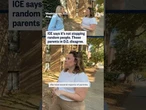 ICE says it's not stopping random people. These parents in D.C.disgree.