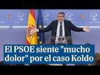 El PSOE afirma que todo lo que rodea al caso Koldo les está provocando 