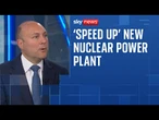 Tories call for regulatory reform to speed up construction of new nuclear power station