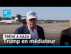 Gaza : mettre fin à la guerre est la "priorité absolue" de Trump • FRANCE 24