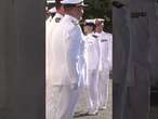 La llegada de la princesa Leonor a la Escuela Naval Militar de Marín (Pontevedra) #shorts