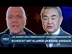 PUTINS KRIEG: "China wird es nicht dulden" Außenminister schockt mit klarer Ukraine-Ansage