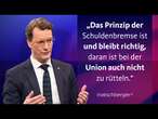 Die CDU stellt ihr Wahlprogramm vor: Hendrik Wüst im Gespräch | maischberger