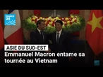 Emmanuel Macron en "ami sûr et fiable" du Vietnam face à Donald Trump et Xi Jinping • FRANCE 24