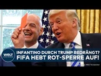 WM 2026: Brisanter Bericht! Trump ruft Infantino an! Rot-Sperre von US-Spieler Balogun aufgehoben