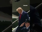 ARRIVAL: Trump touches down in Marietta, Georgia #trump #shorts #donaldtrump #politics