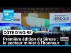 Salon du Sirexe : la Côte d'Ivoire mise sur le secteur minier • FRANCE 24