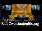 New York: Frankreich und Saudi-Arabien wollen für Zweistaatenlösung werben