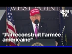 États-Unis: le discours en intégralité de Donald Trump à l'armée américaine