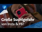 Instagram & Facebook: EU-Kommission warnt vor großer Suchtgefahr