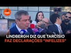 Lindbergh diz que Tarcísio faz declaracões "infelizes" ao defender Bolsonaro