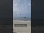 Blue Angels fly over Florida beach at low altitude