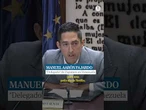 El "delegado" de Zapatero en Venezuela, Manuel Aarón Fajardo, se niega a contestar en el Senado