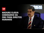 Maduro elogia críticas da ONU aos EUA e reforça laços com a Rússia | LIVE CNN