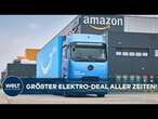 DAIMLER ELEKTRO-REKORDAUFTRAG: Für den europäischen Güterverkehr - Amazon kauft 200 eActros 600!