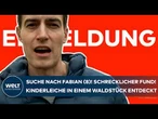 GÜSTROW: Suche nach Fabian (8)! Schrecklicher Fund! Kinderleiche in einem Waldstück entdeckt!