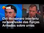 Mauro Cid: Bolsonaro cobrou mudança em relatório que não apontava fraude em urnas eletrônicas