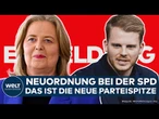 DEUTSCHLAND: Neuordnung bei den Sozialdemokraten! Das ist die neue Parteispitze der SPD