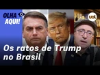 Reinaldo: Trump farejou os reacionários daqui, encontrou-os e passou a usá-los na guerra comercial