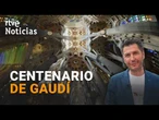 SAGRADA FAMILIA | ESPECIAL CENTENARIO de GAUDÍ , desvelando sus SECRETOS | RTVE Noticias