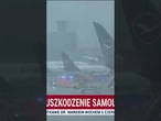 AWARIA BOEINGA LUFTHANSY. Niebezpieczny incydent na lotnisku we Frankfurcie.